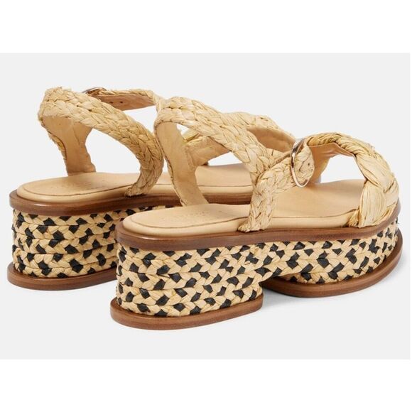 Gabriela Hearst Michael raffia sandals NWB Size 36/6 - Picture 2 of 12